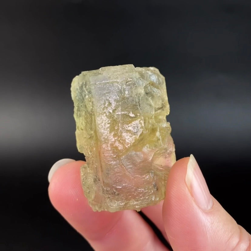 Etched Hanksite Crystal, Searles Lake - Fluorescent & Phosphorescent