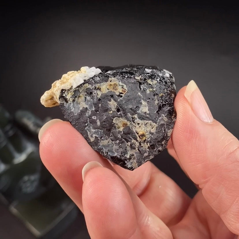 Unique Terminated Black Tourmaline Schorl Crystal from Shigar Valley, Pakistan - Natural Crystals
