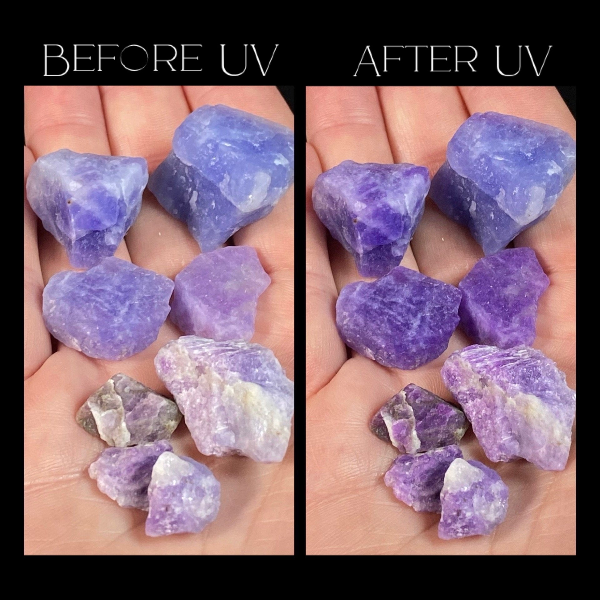 High Grade Photochromic Sodalite var Hackmanite Lots, Tenebrescent & Fluorescent
