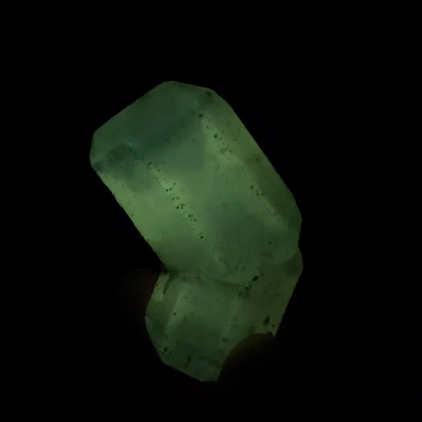 Etched Hanksite Crystal, Searles Lake - Fluorescent & Phosphorescent