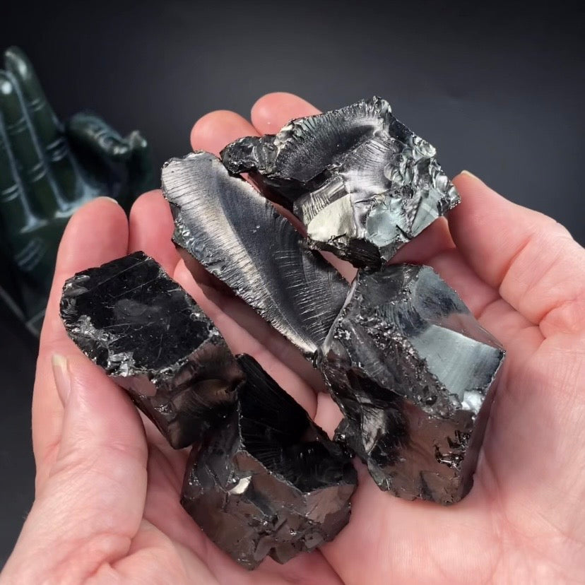 Natural Raw Colombian Shungite aka Raquirite - Colombian Elite Shungite