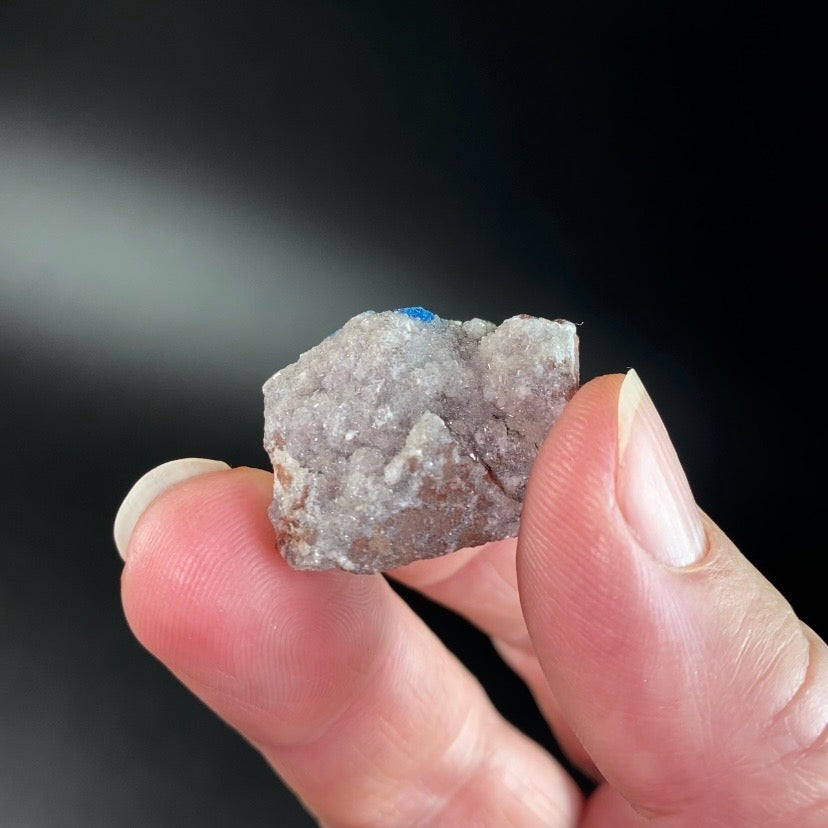 Vibrant Blue Cavansite / Pentagonite & Stilbite on Basalt Matrix