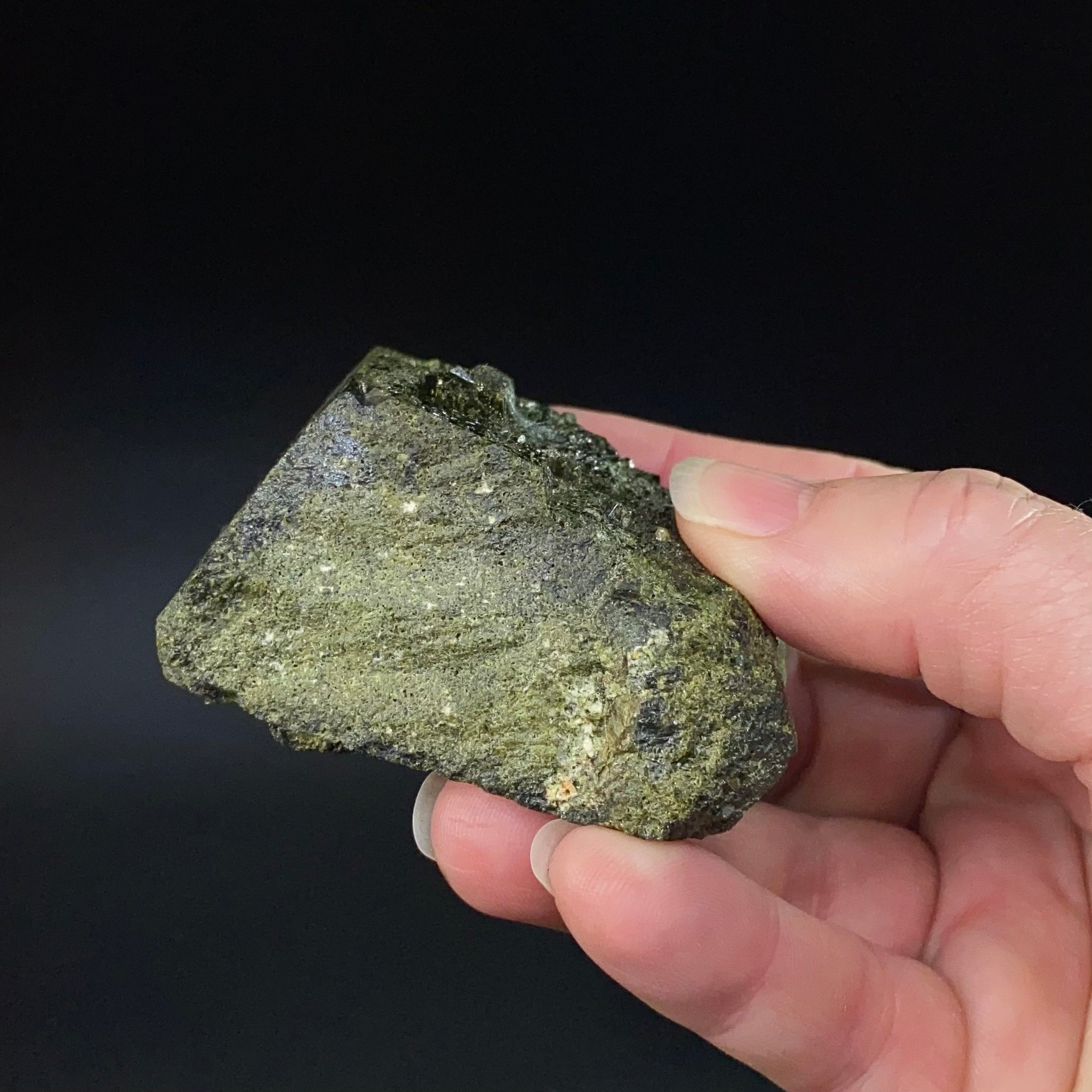 Epidote and Magnetite Specimen, Ras Koh Mountains, Kharan, Balochistan, Pakistan