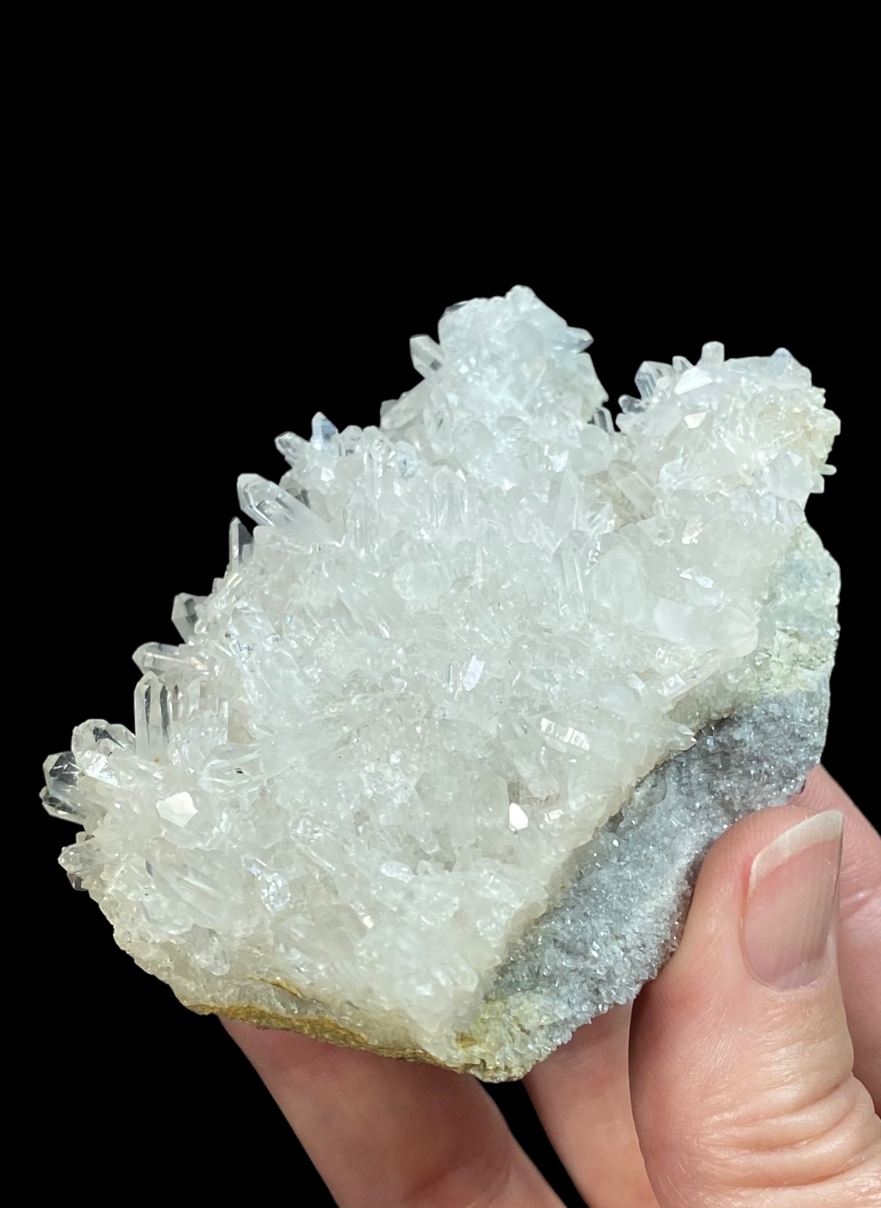 Clear Quartz Crystal Cluster