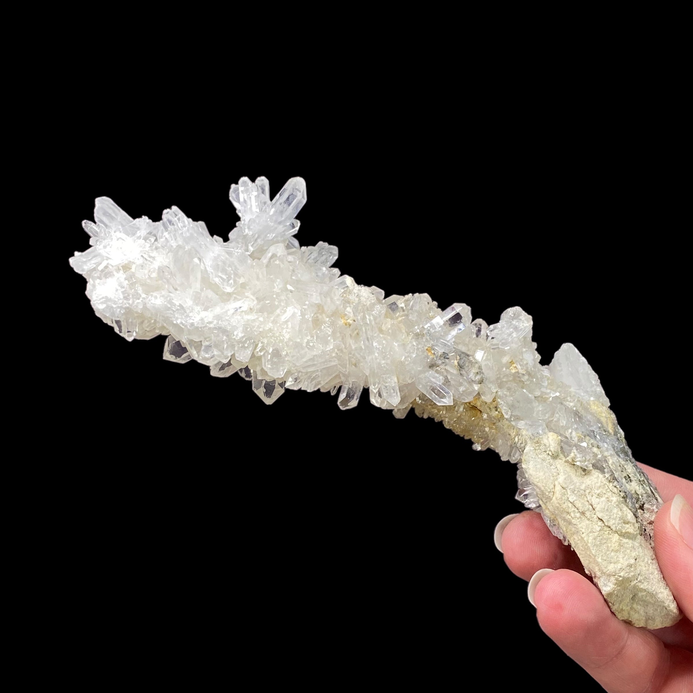 Clear Quartz Crystal Cluster