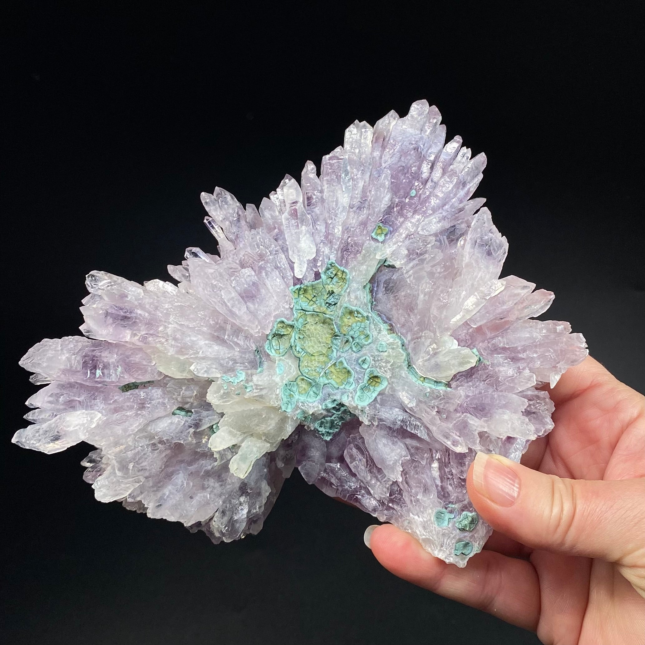Amethyst Crystal Flower from Ametista do Sul, Brazil