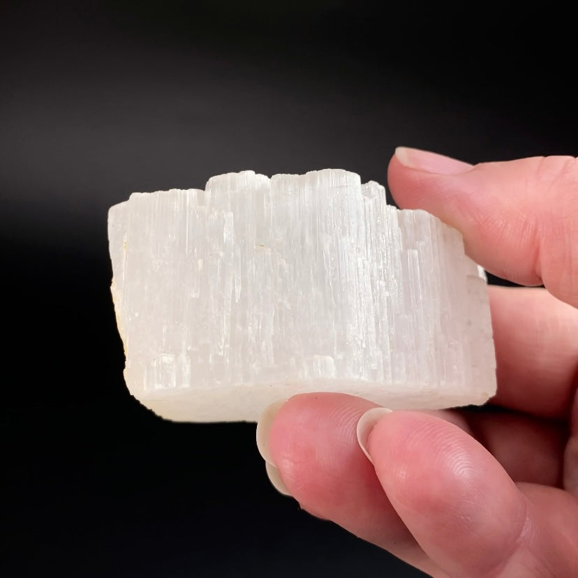 Chatoyant Beryllonite Terminated Specimen, Skardu District, Pakistan, Cat’s Eye