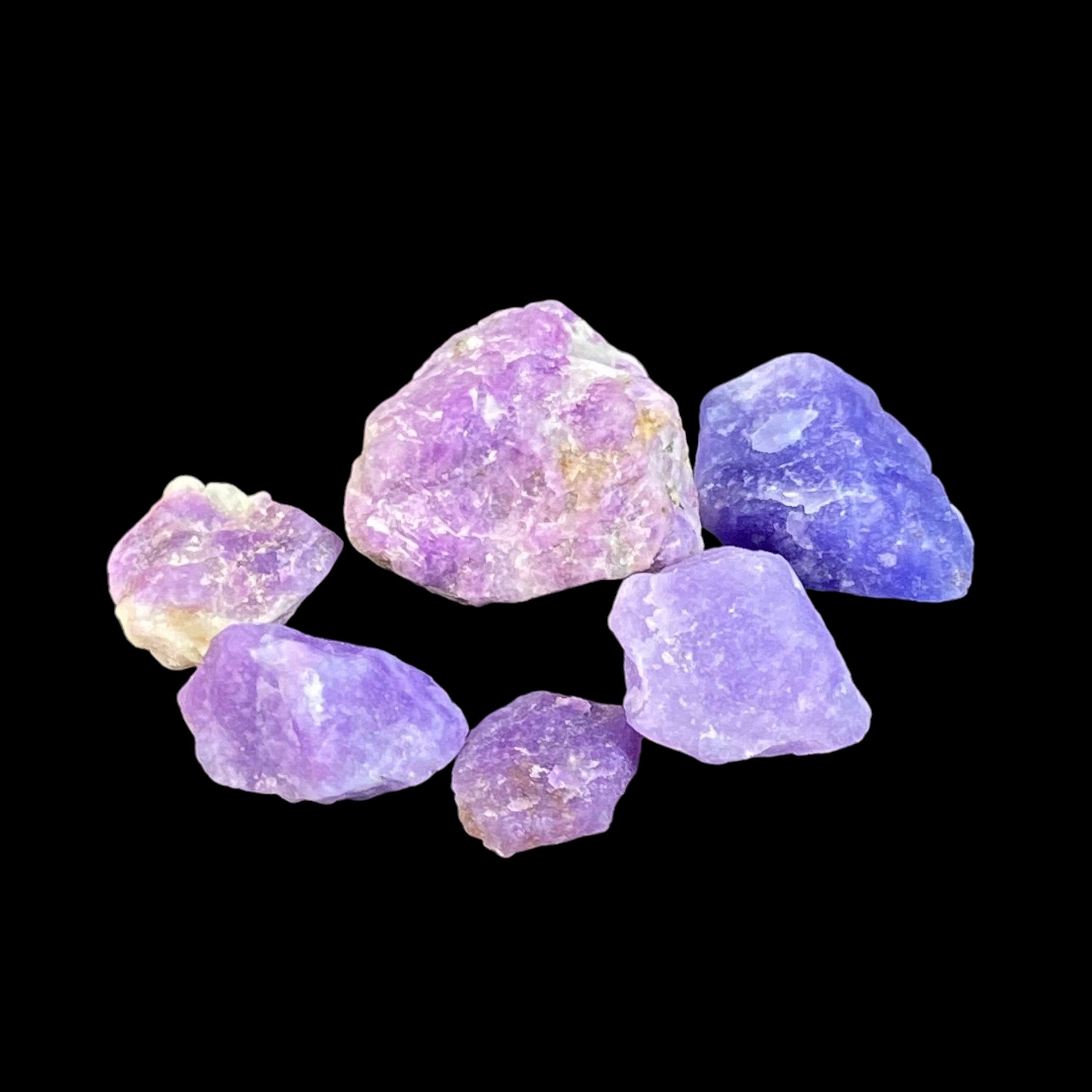 High Grade Photochromic Sodalite var Hackmanite Lots, Tenebrescent & Fluorescent