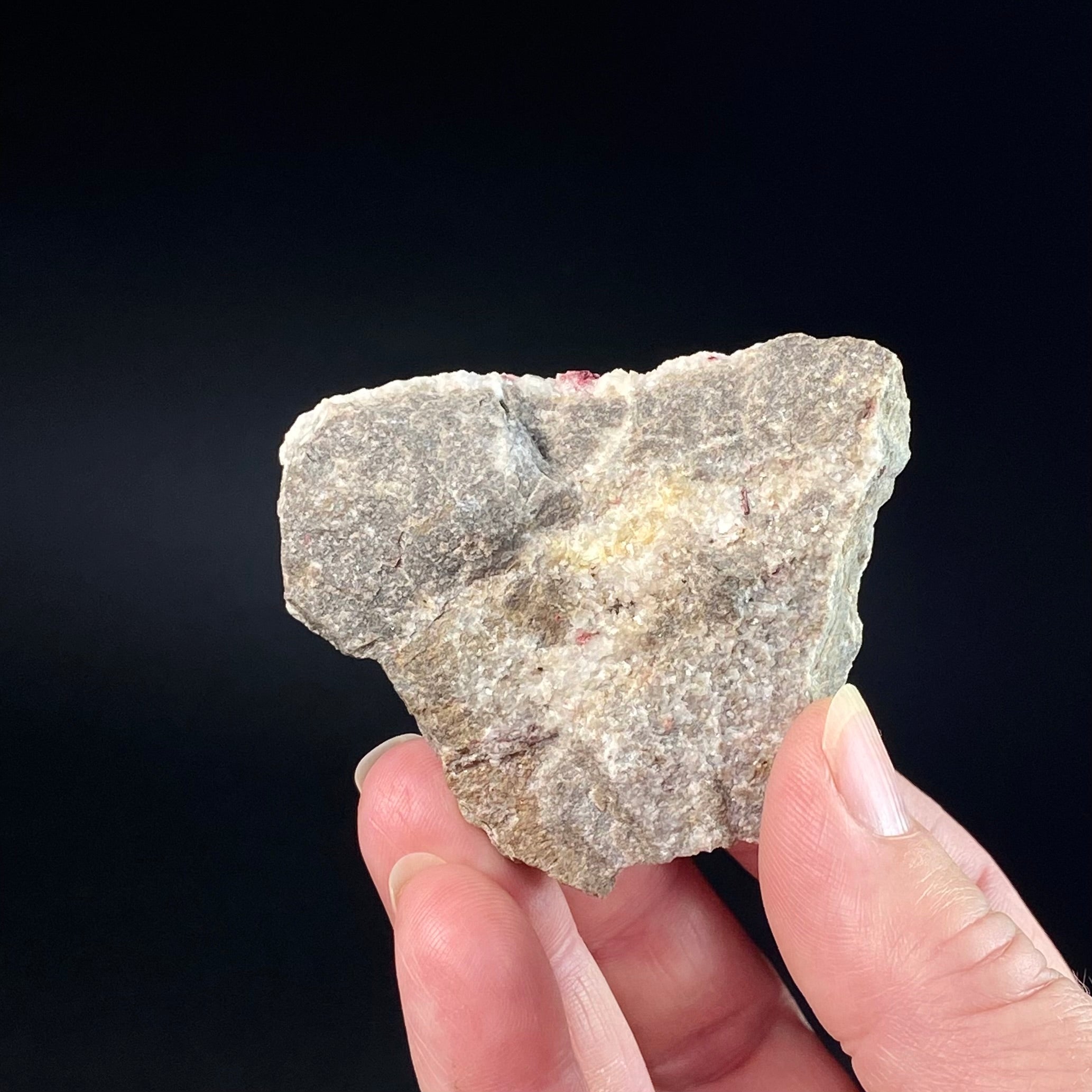 Red Cinnabar Crystals on Dolomite, Tongren Mine, Guizhou, China