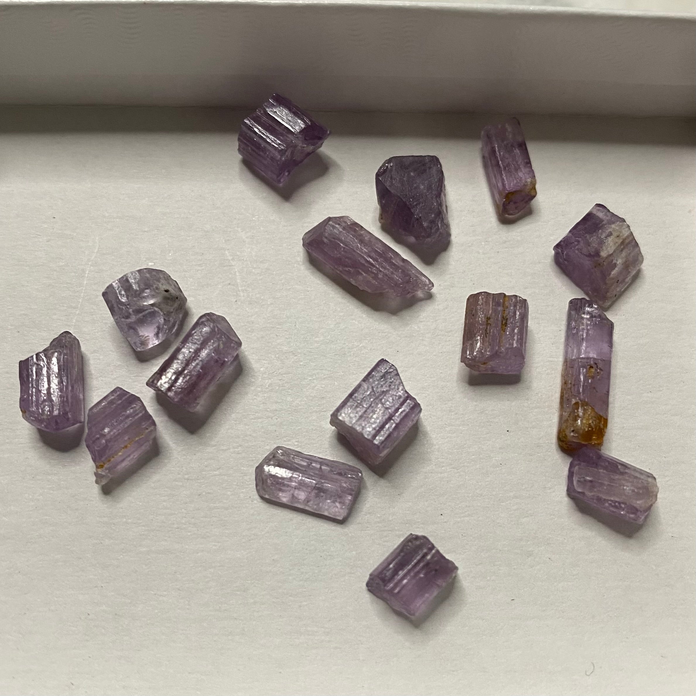 Purple Scapolite Crystal Lot for Jewelry Making, Crystal Grids etc