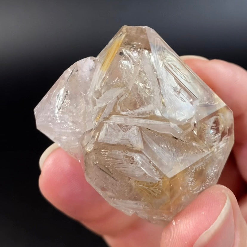 Double Terminated Fenster Window Quartz Crystal