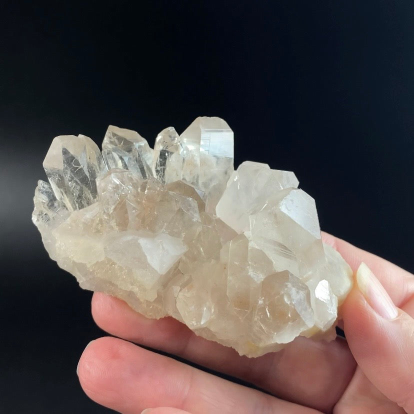 Himalayan Quartz Crystal Cluster - Himachal Pradesh, India