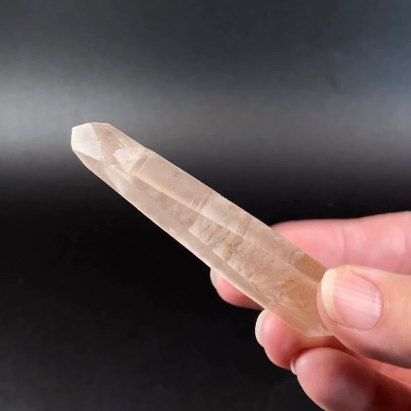 Double Terminated Quartz Crystal with Phantom Inside, Corinto, Minas Gerais, Brazil