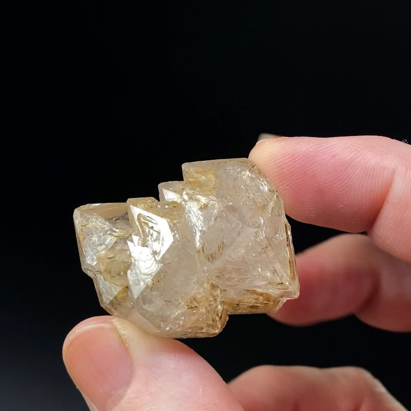 Elestial Fenster Quartz Crystal with Multiple Terminations