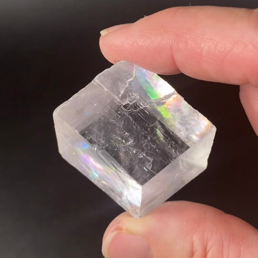 Rainbow Optical Calcite Specimen from Madagascar