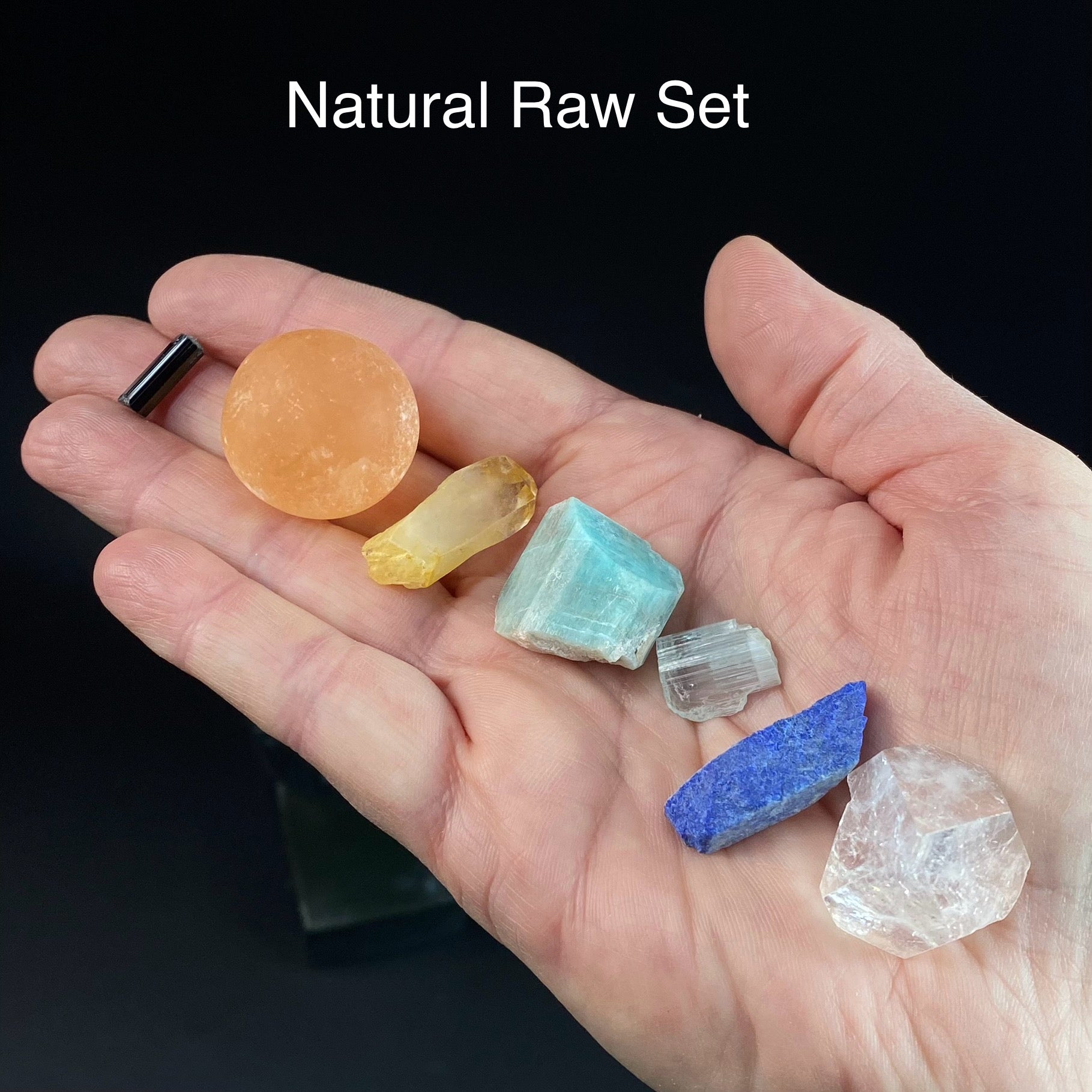 Not Your Average Chakra 7 Crystal Set, Two Styles Available
