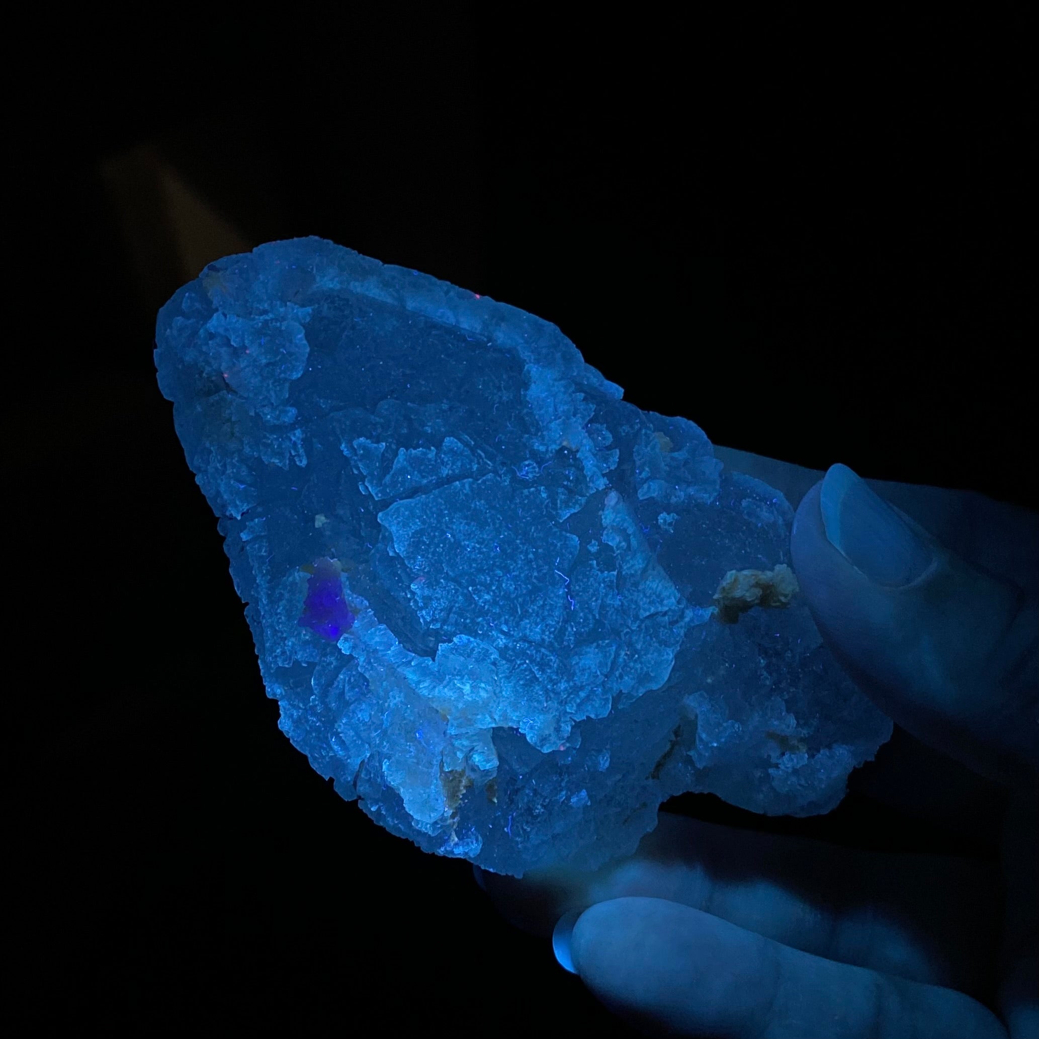 Etched Pollucite Crystal from Laghman, Afghanistan