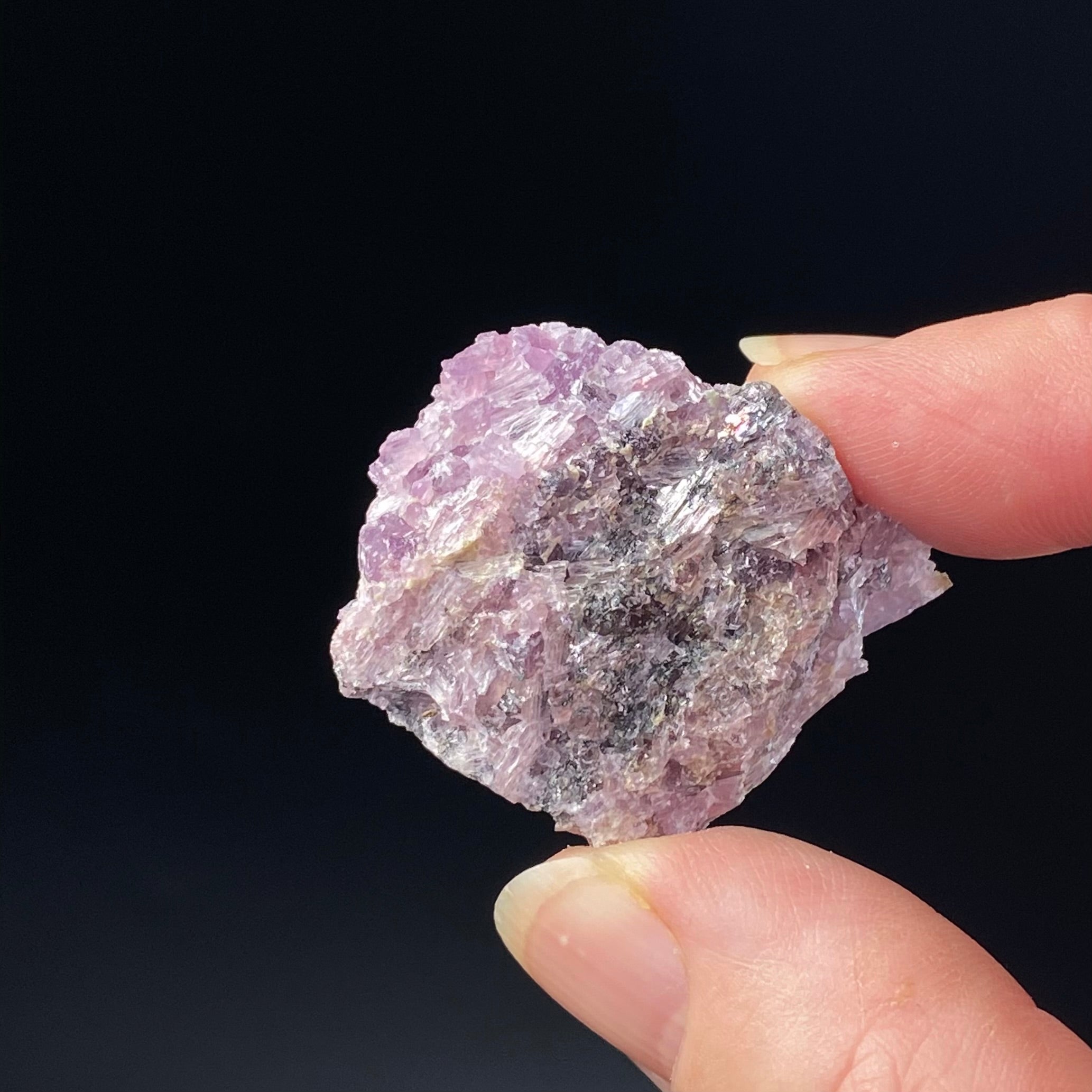 Lavender Color Tremolite var Hexagonite Specimen from Balmat, NY