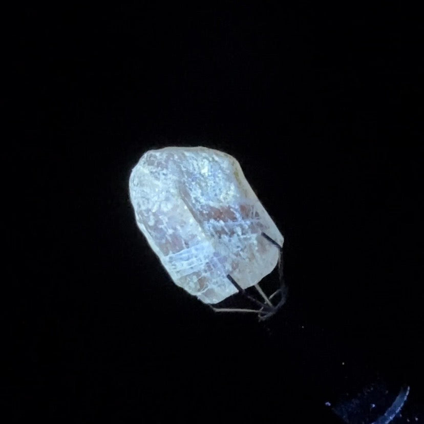 Natural Terminated Golden Yellow Scapolite Crystal from Badakhshan, Afghanistan