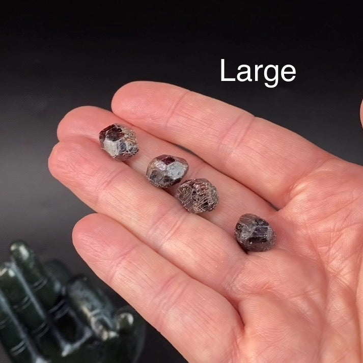 Almandine Crystal Lot 10 grams - Choose Your Crystal Size