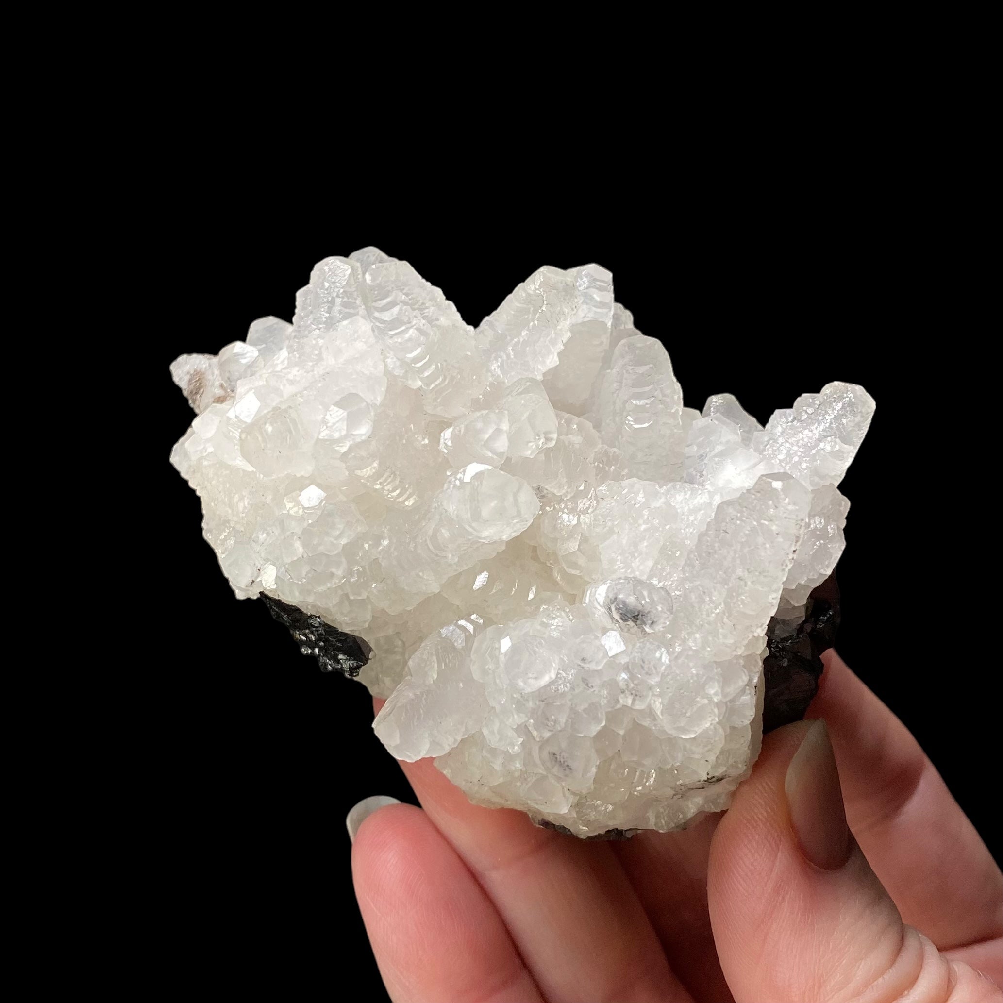 Sphalerite and Fluorescent Calcite Specimen from Trepça Mines, Kosovo
