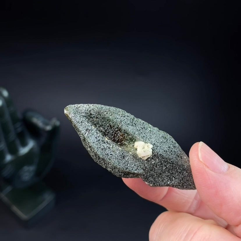 Titanite Sphene Crystal with Chlorite Surface