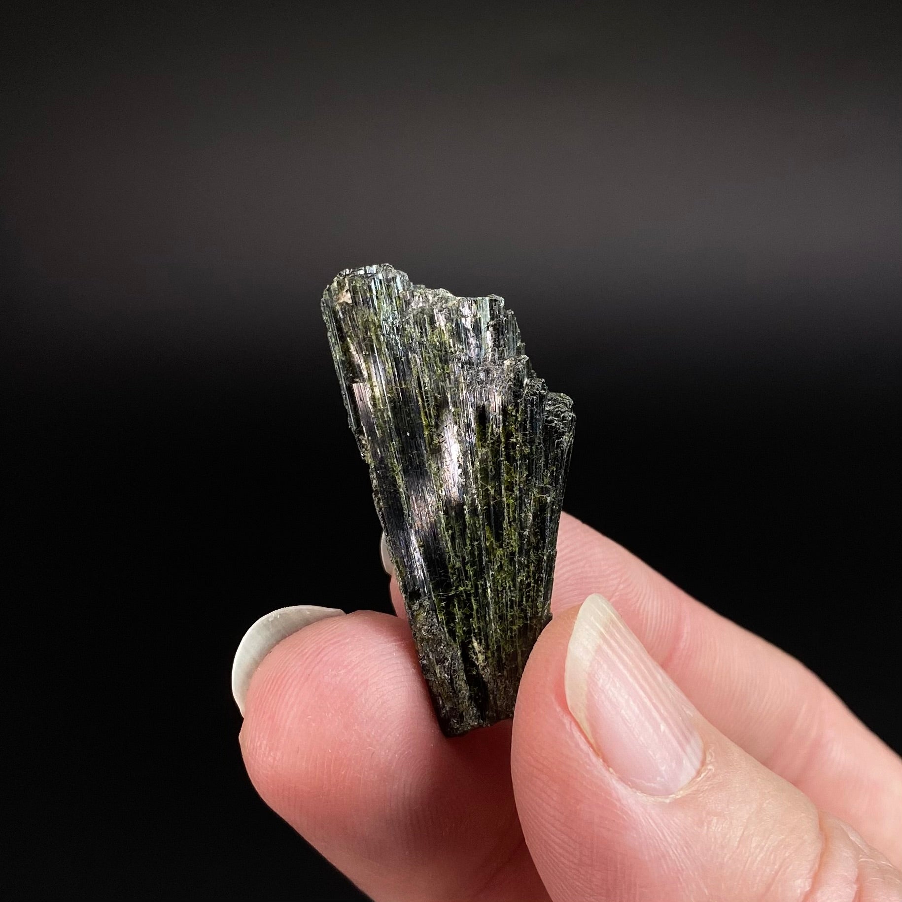 ONE Epidote Fan Crystal Cluster