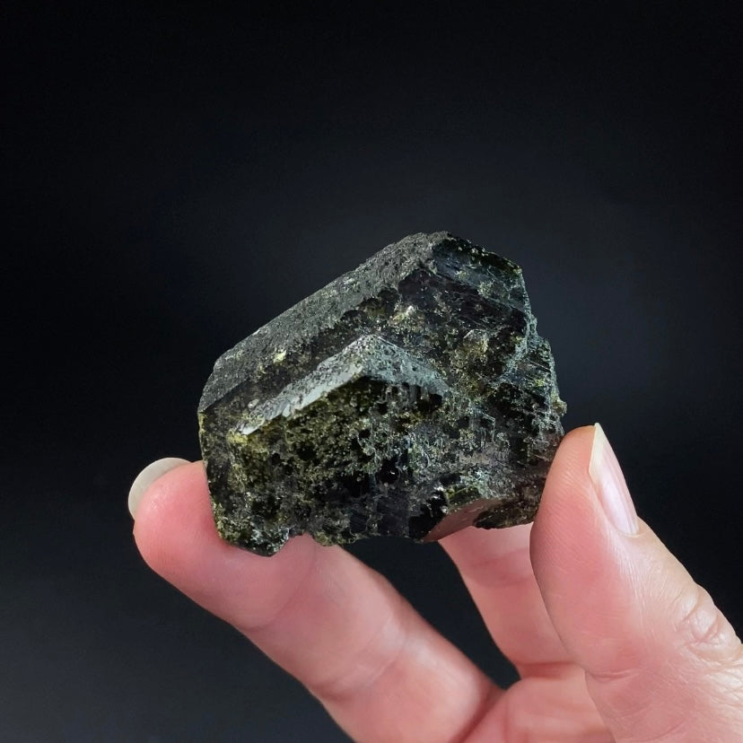 Epidote and Magnetite Specimen, Ras Koh Mountains, Kharan, Balochistan, Pakistan