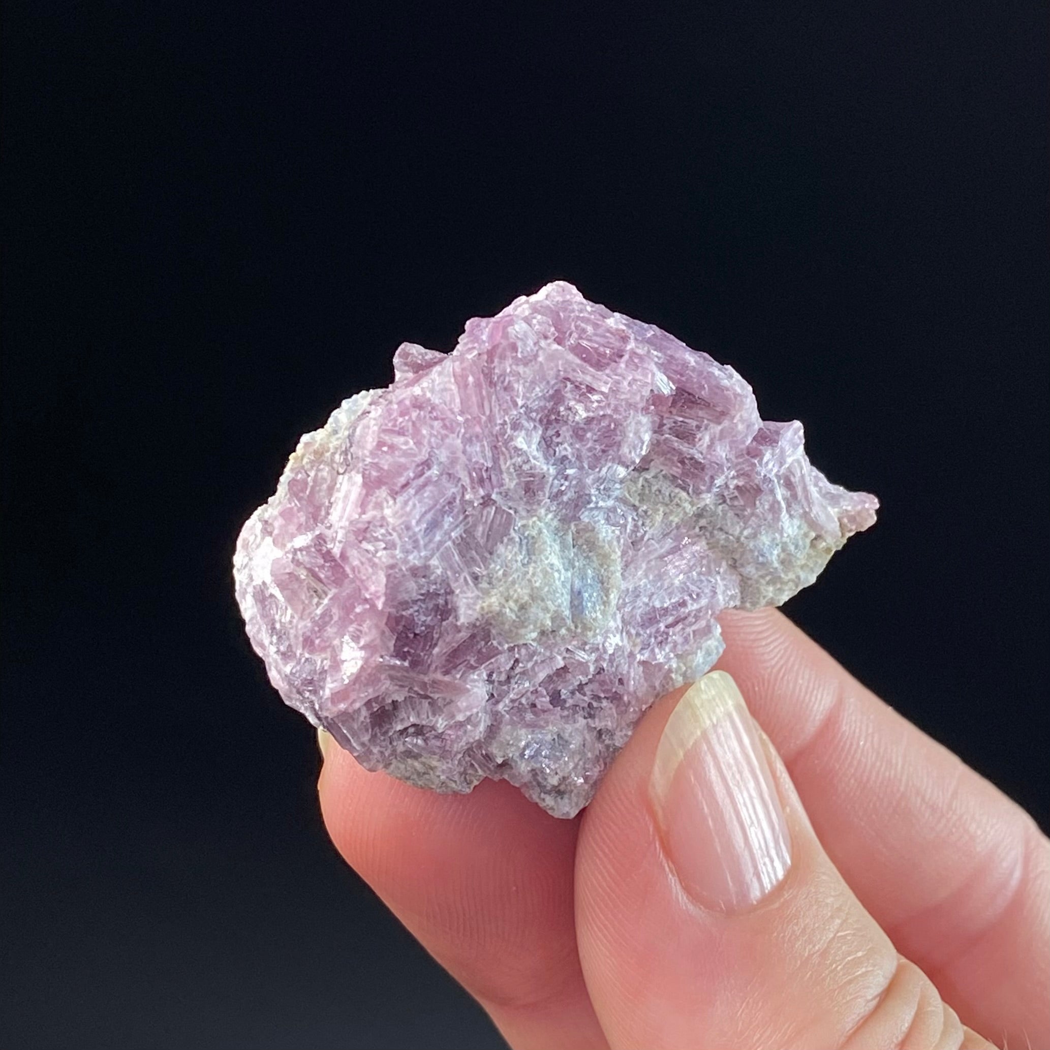 Lavender Color Tremolite var Hexagonite Specimen from Balmat, NY