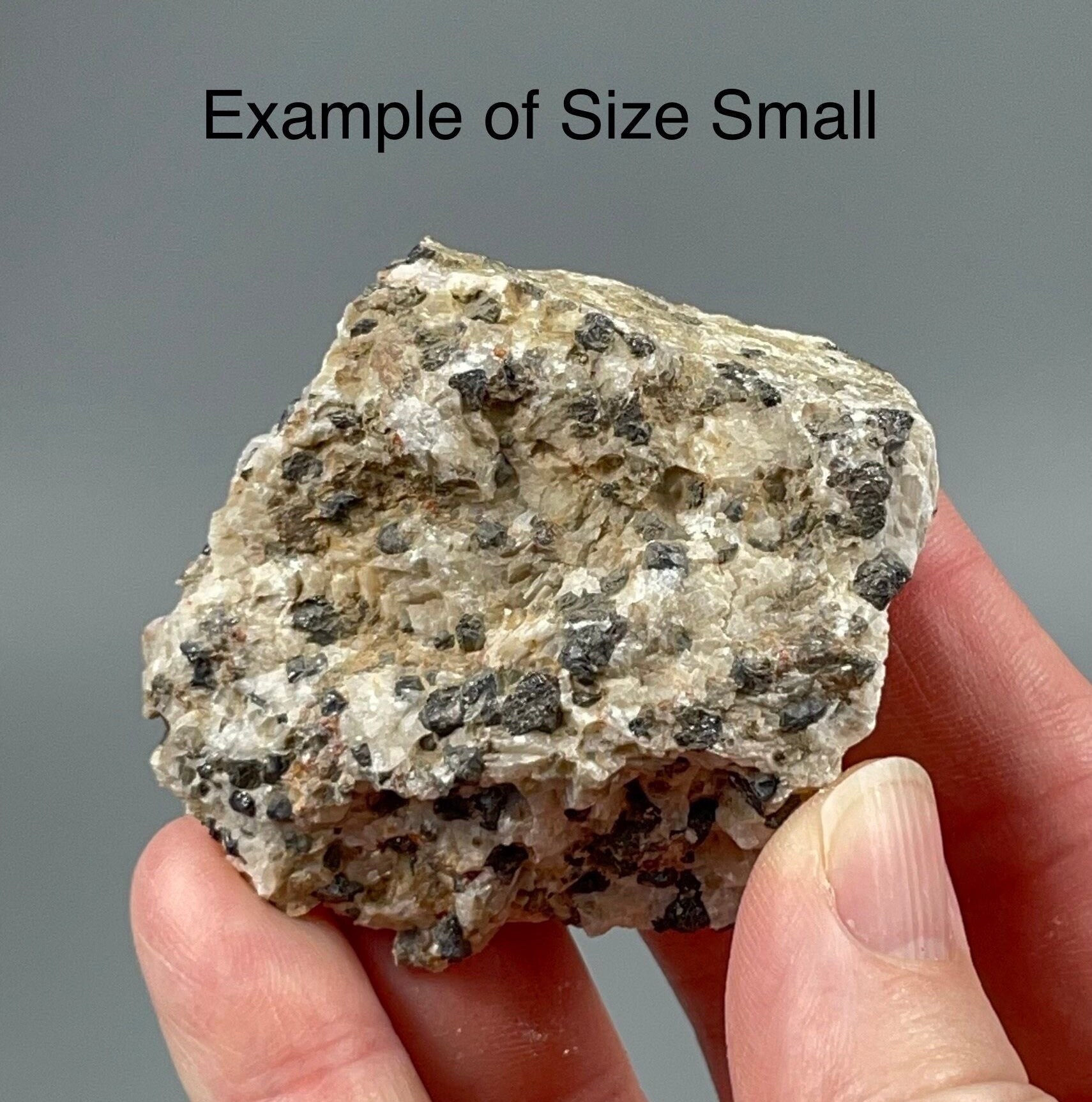 ONE Willemite, Calcite & Franklinite Specimen - Fluorescent - TWO SIZES AVAILABLE