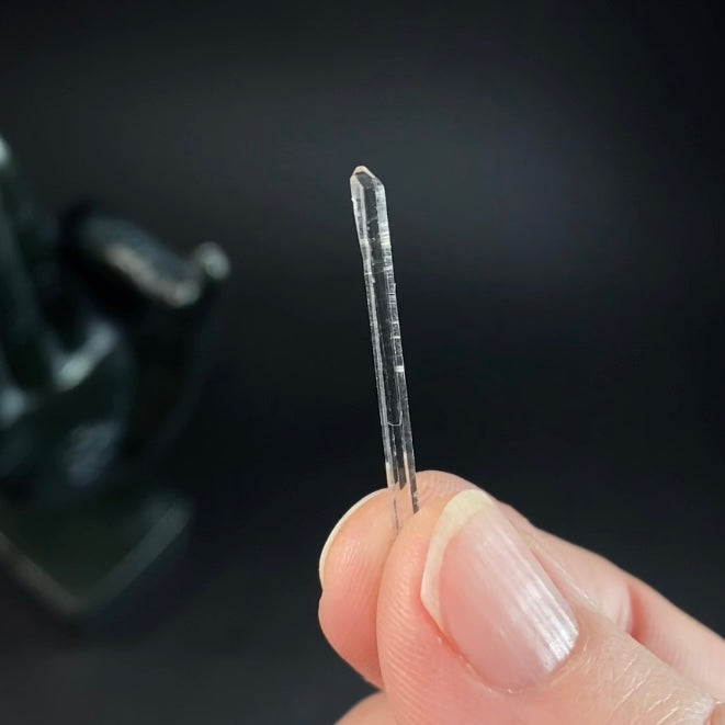 Singing Lemurian Quartz Crystal Pair from Santander, Colombia