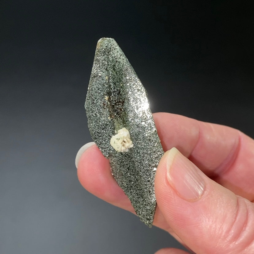 Titanite Sphene Crystal with Chlorite Surface