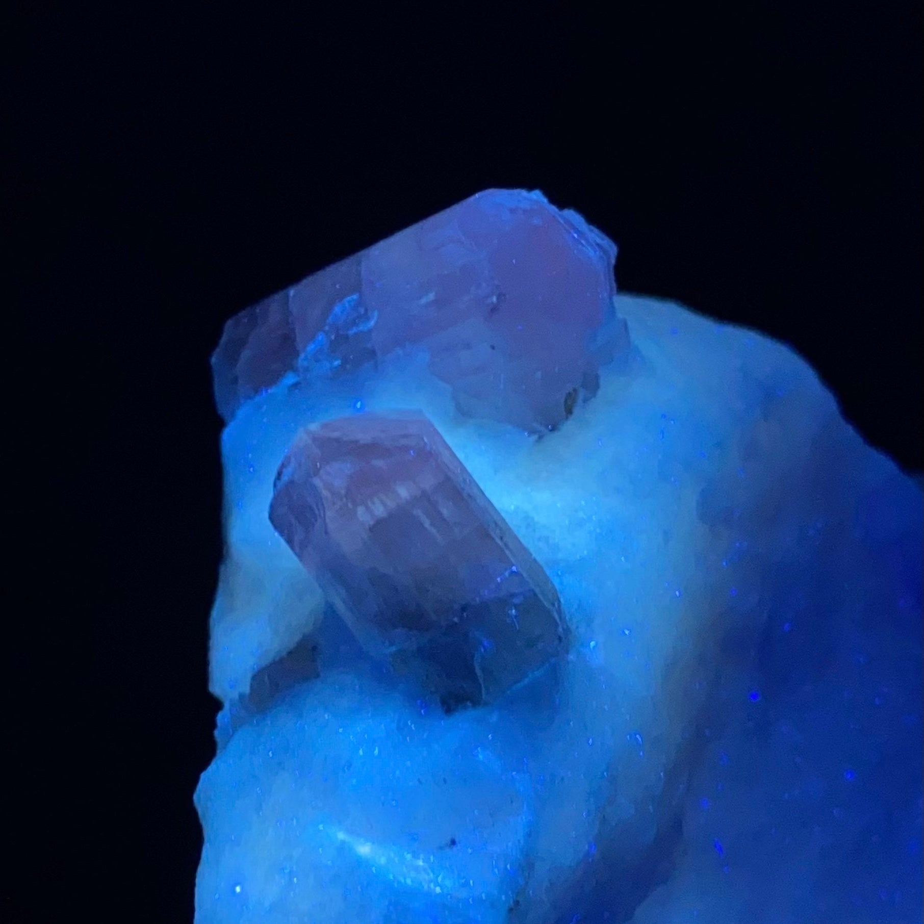 Scapolite Var. Marialite Crystals on Feldspar Matrix from Badakhshan, Afghanistan