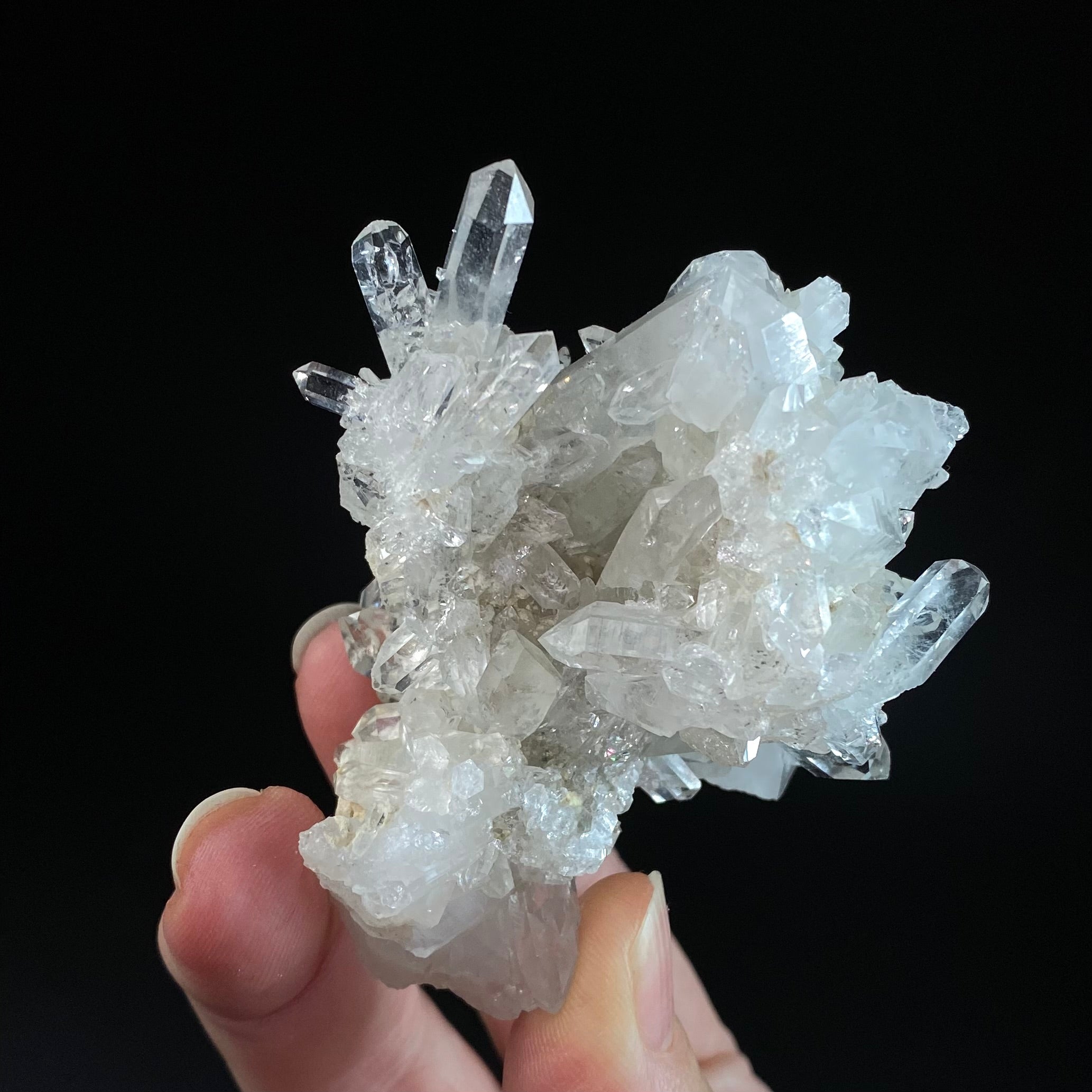 Clear Quartz Crystal Cluster, Balochistan, Pakistan