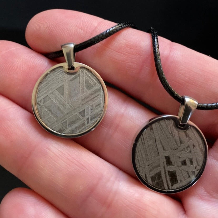Aletai Meteorite Pendant – Authentic Iron Meteorite Jewelry