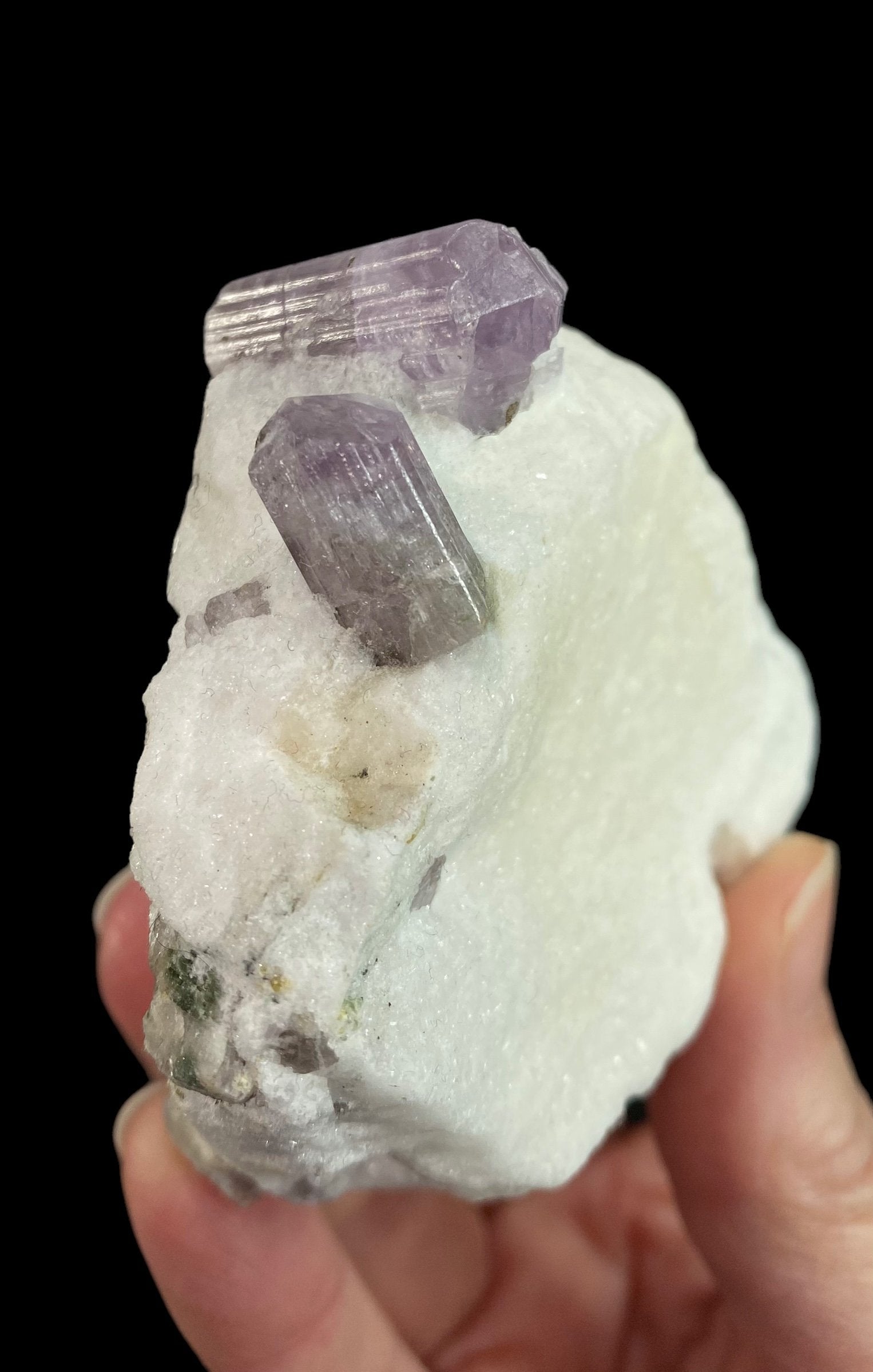 Scapolite Var. Marialite Crystals on Feldspar Matrix from Badakhshan, Afghanistan