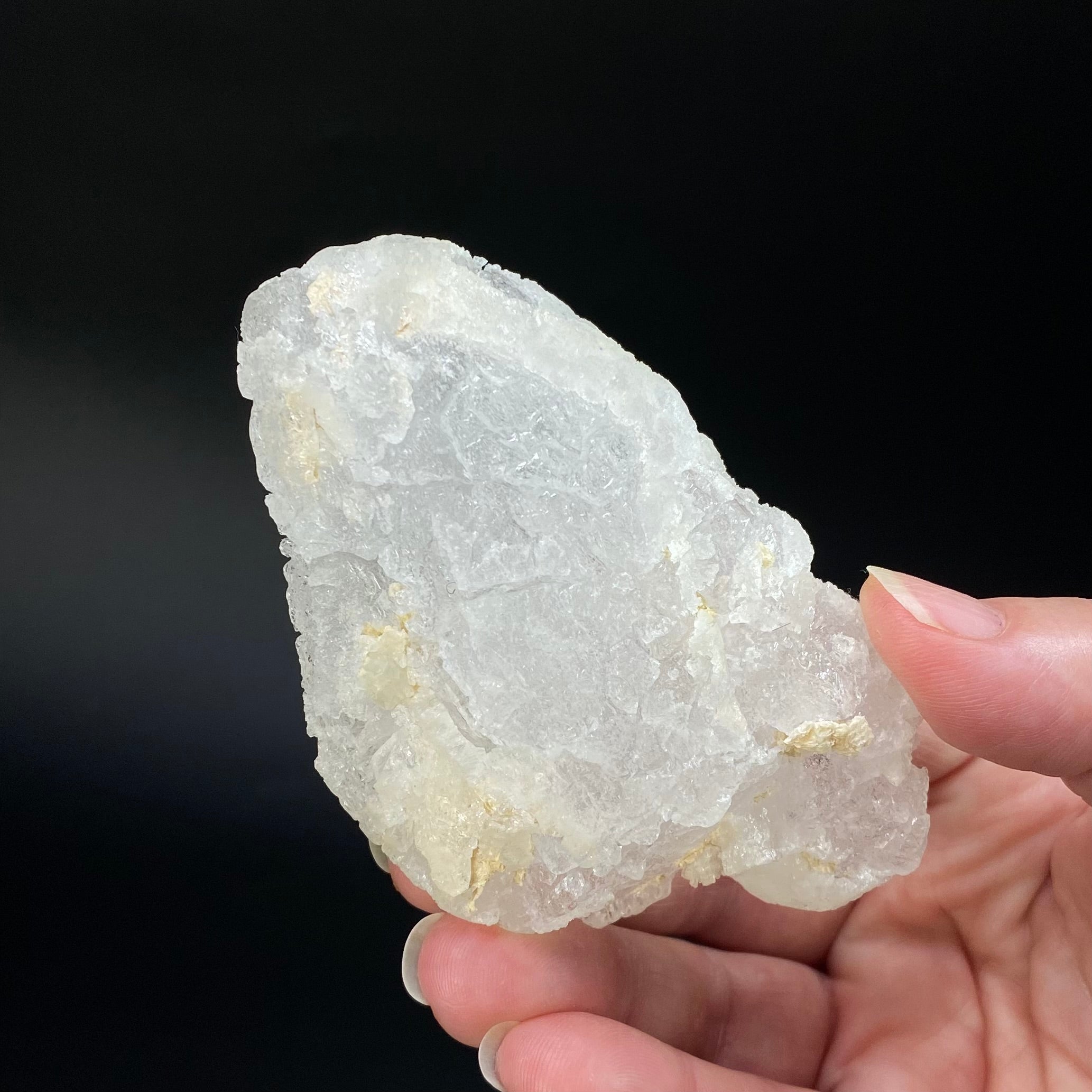 Etched Pollucite Crystal from Laghman, Afghanistan