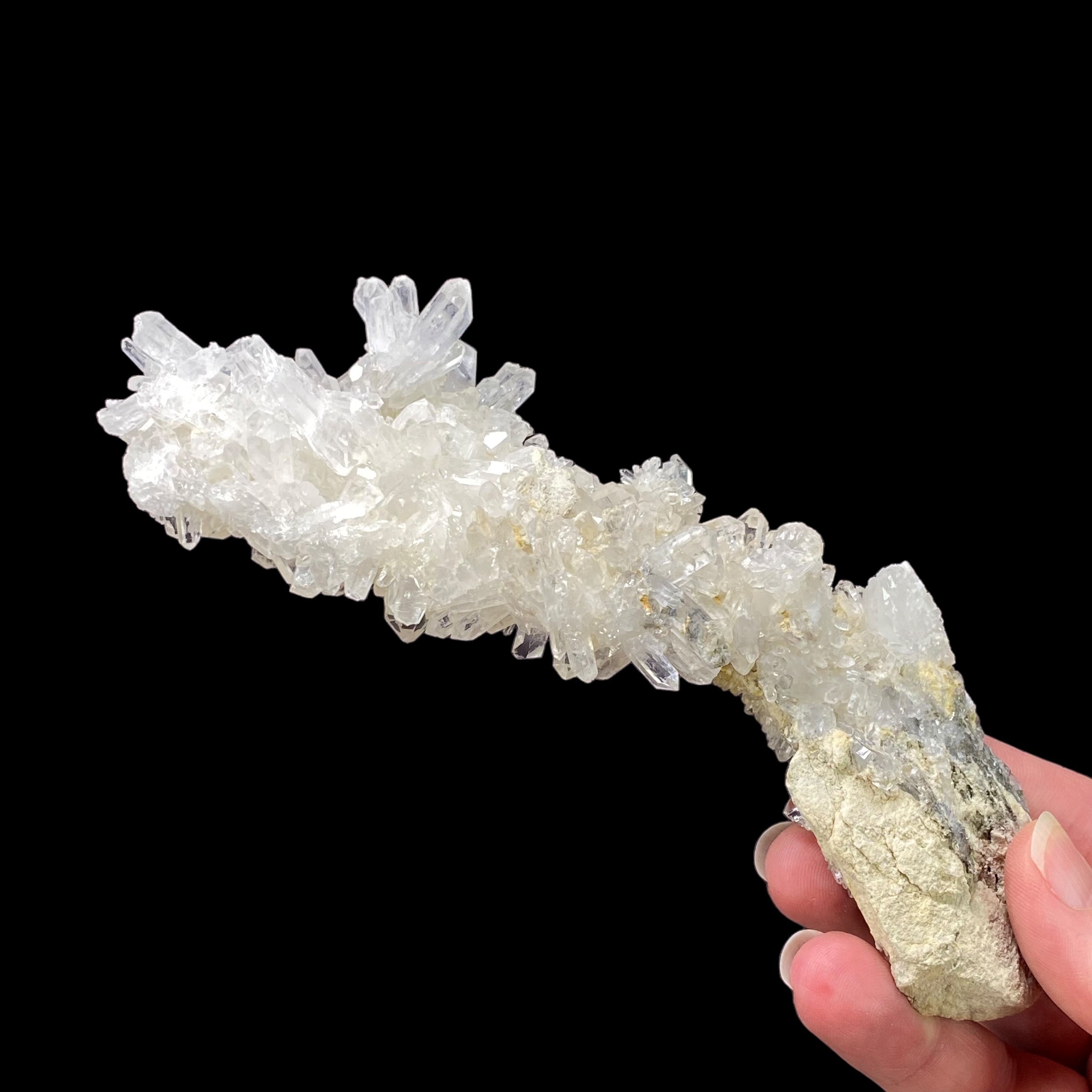 Clear Quartz Crystal Cluster