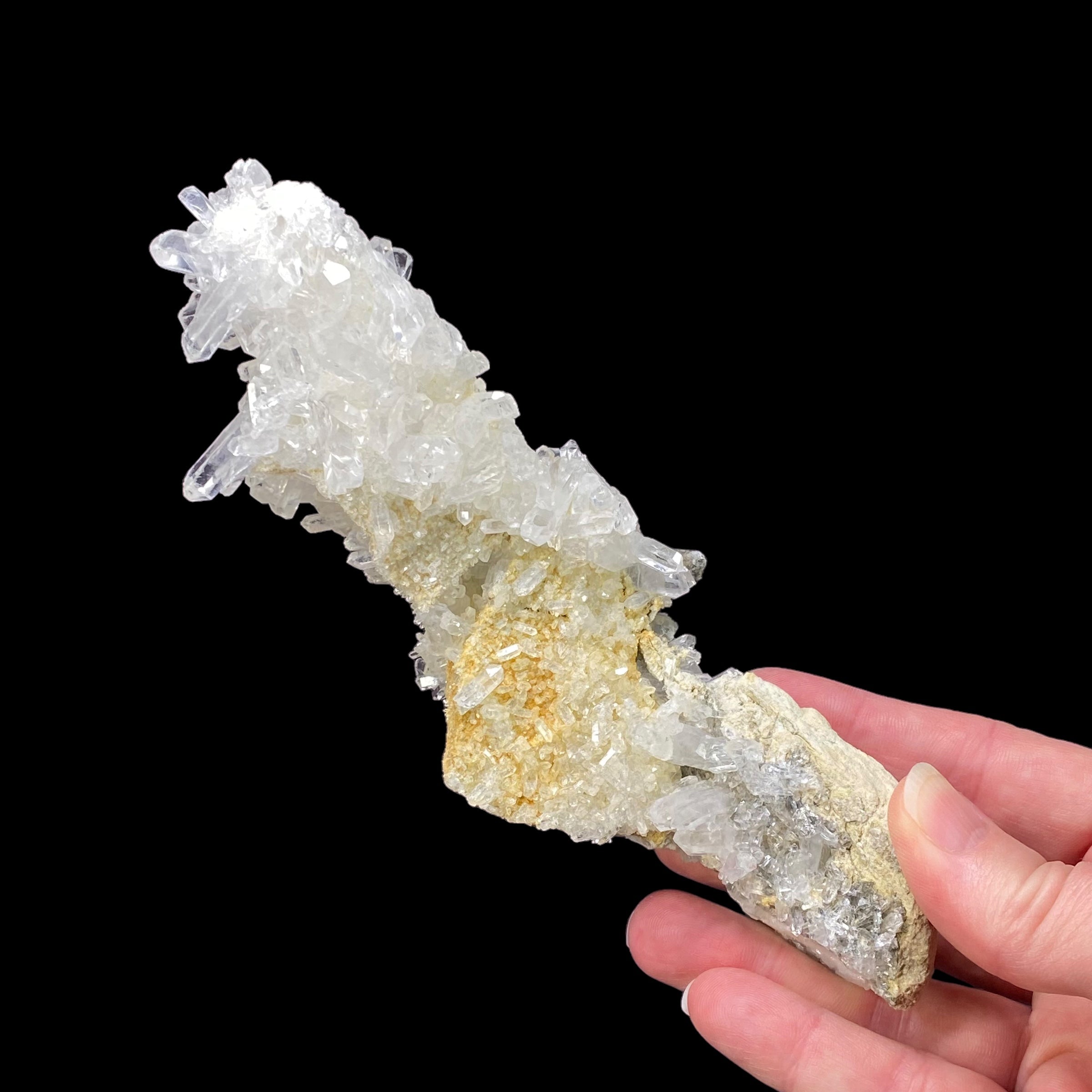 Clear Quartz Crystal Cluster