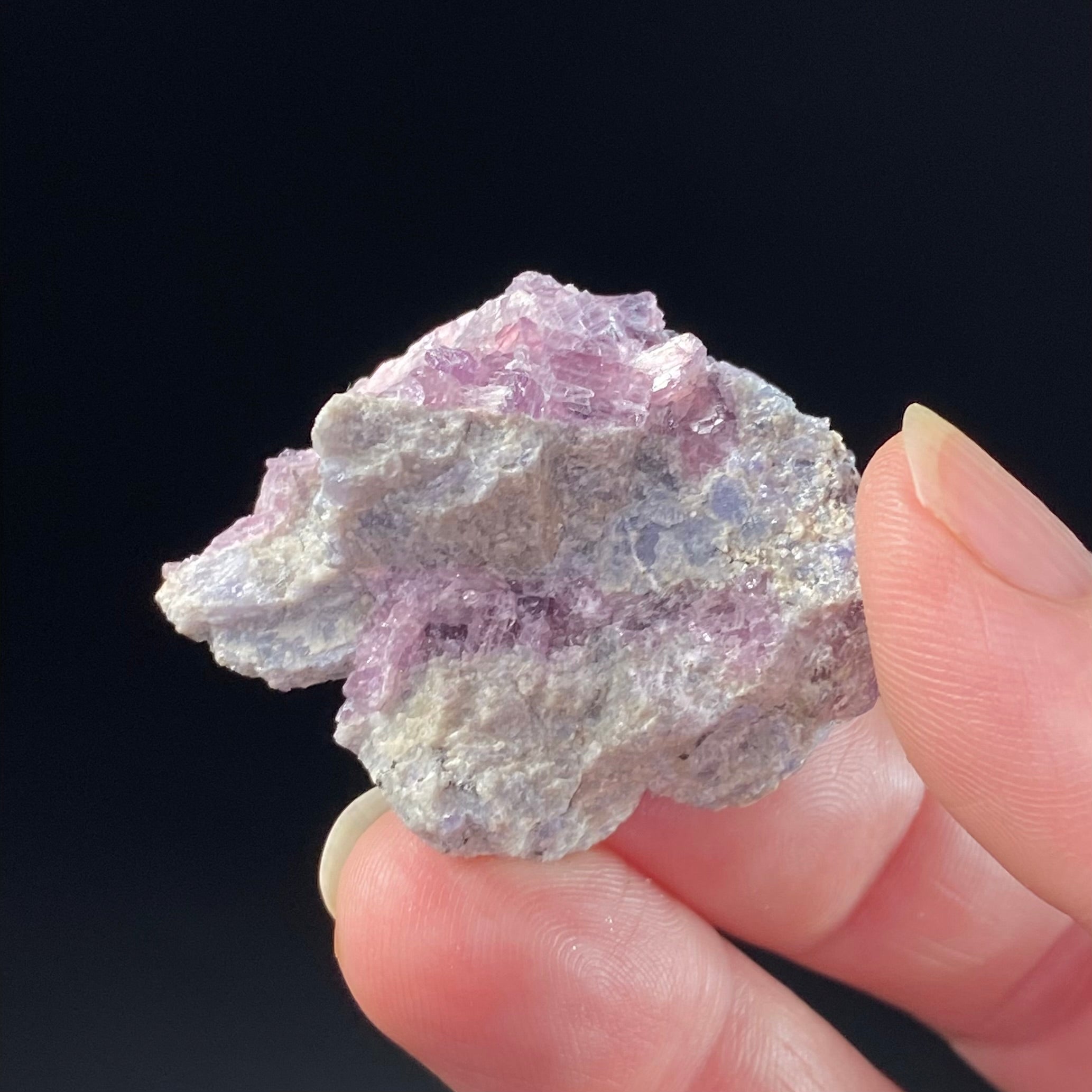 Lavender Color Tremolite var Hexagonite Specimen from Balmat, NY
