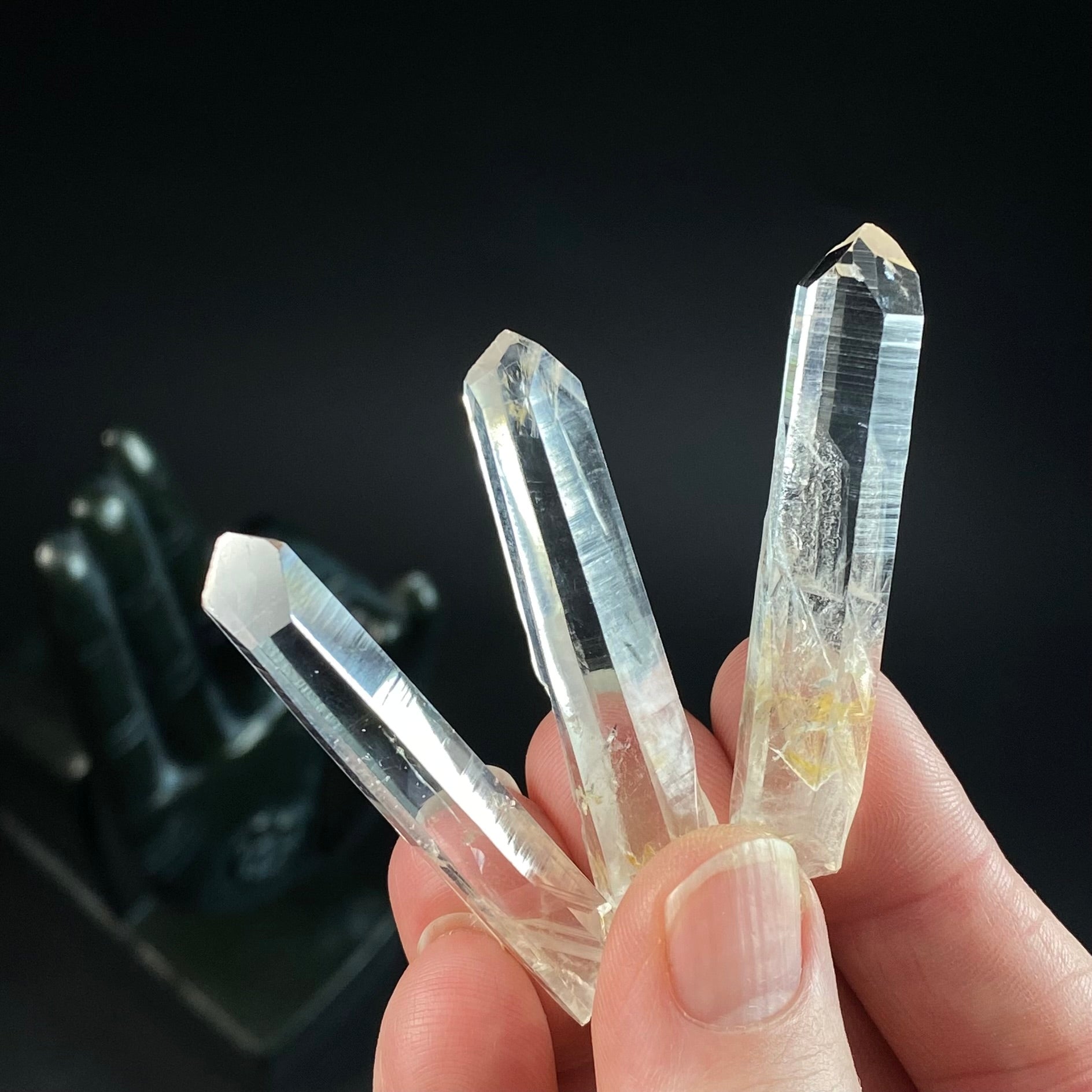 Lemurian Quartz Crystal from Santander, Colombia - Two Sizes Available