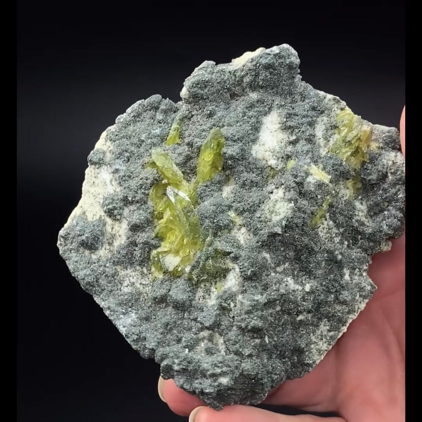 Titanite Sphene Crystals with Cleavelandite and Clinochlore, Skardu District, Gilgit-Baltistan, Pakistan