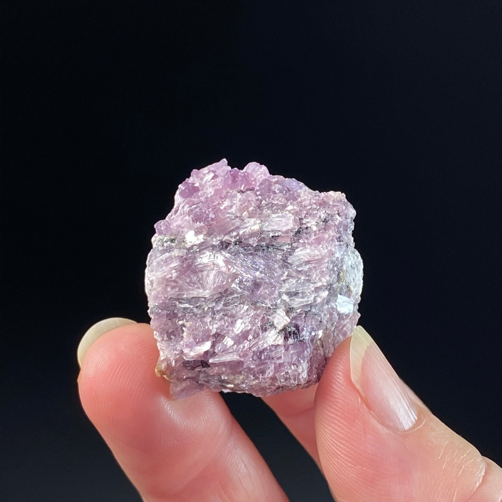 Lavender Color Tremolite var Hexagonite Specimen from Balmat, NY