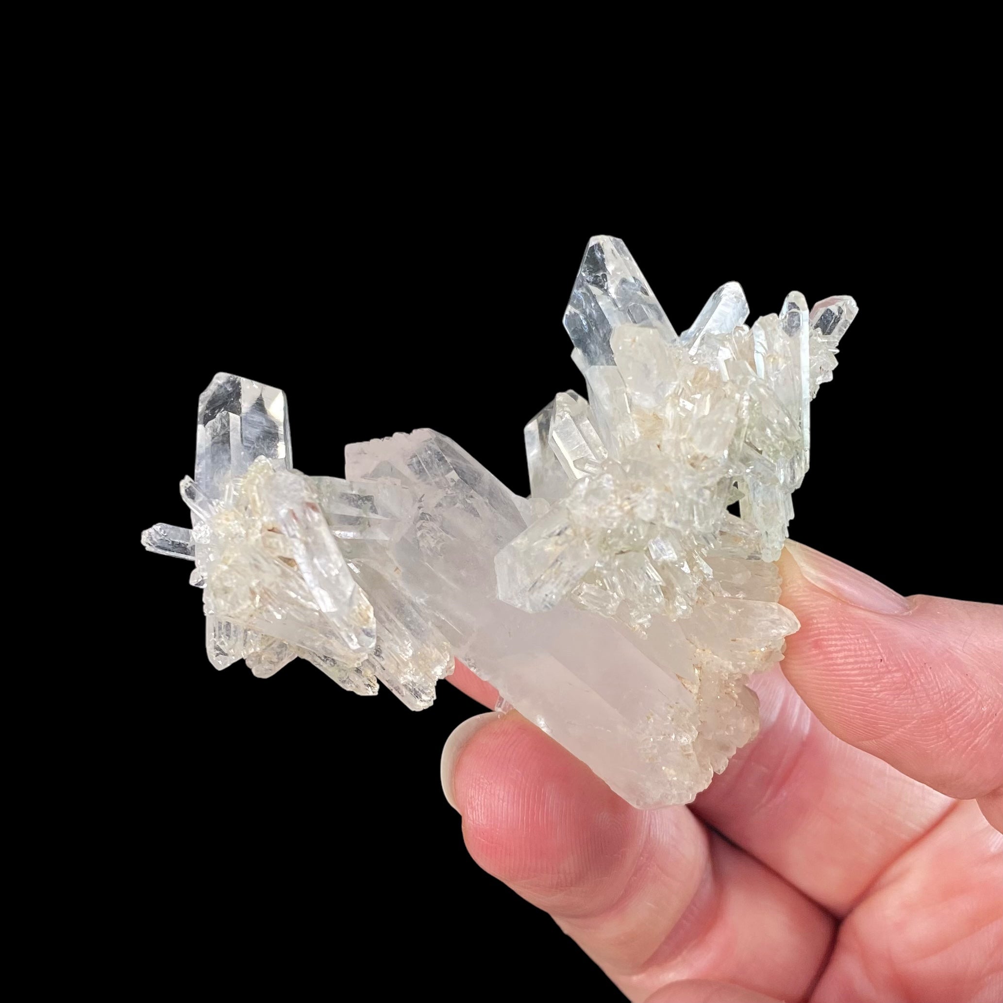 Clear Quartz Crystal Cluster