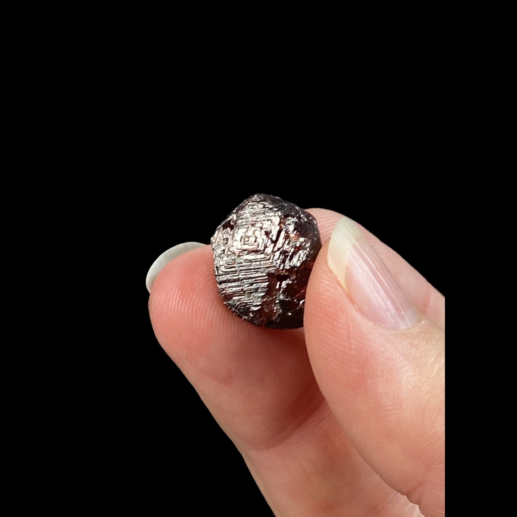 Etched Garnet Crystal