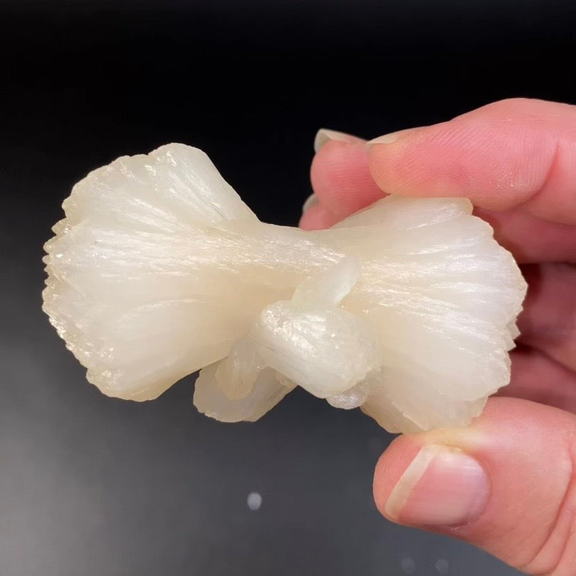 Light Peach Stilbite Bow Tie Cluster
