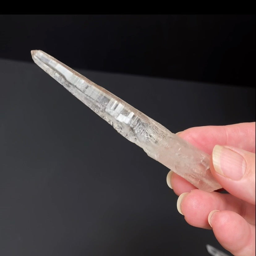 Singing Laser Quartz Crystal Pair from Minas Gerais, Brazil