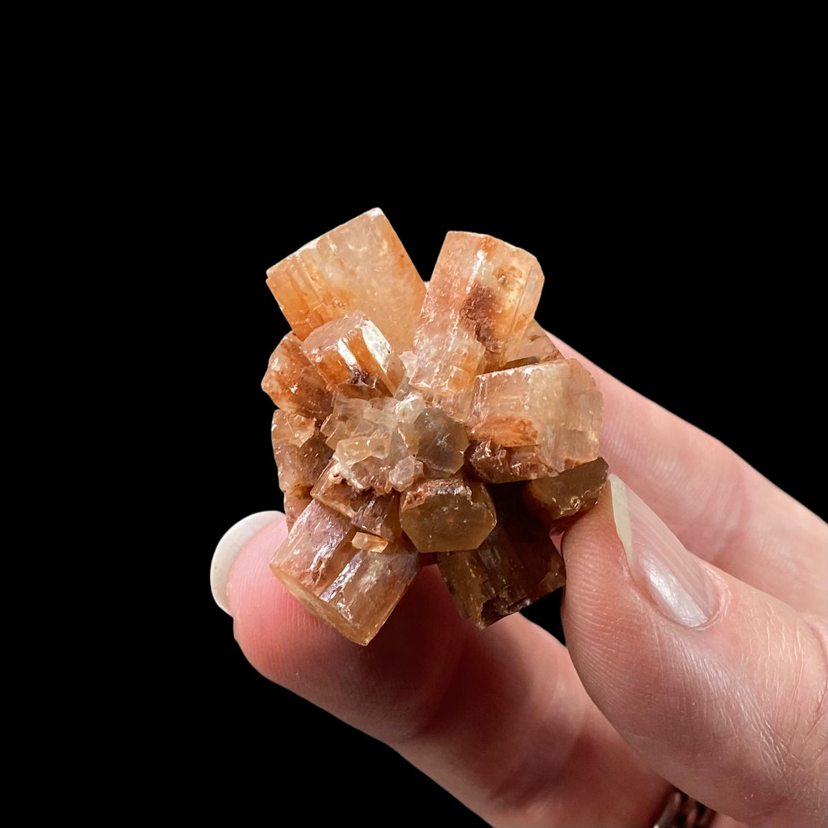 Aragonite Sputnik Cluster, Minerals of Morocco