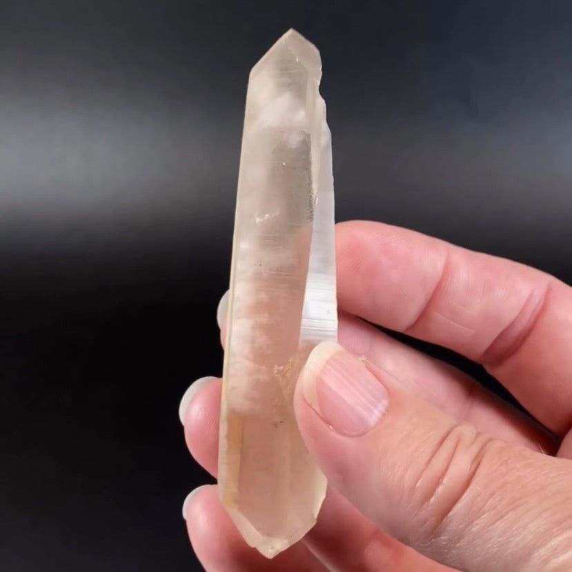 Double Terminated Quartz Crystal with Phantom Inside, Corinto, Minas Gerais, Brazil