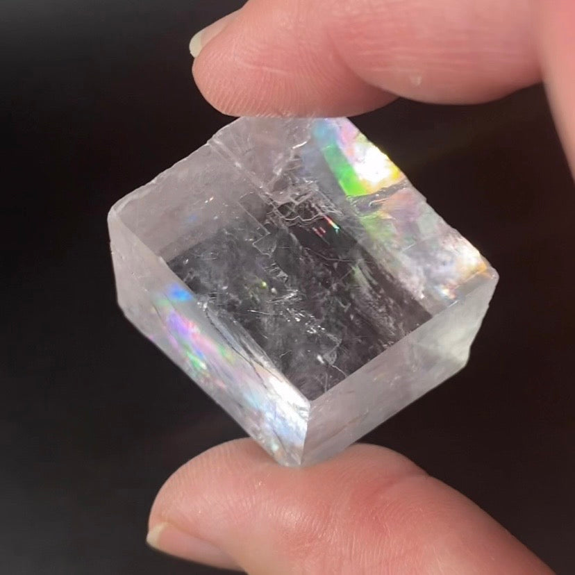 Rainbow Optical Calcite Specimen from Madagascar